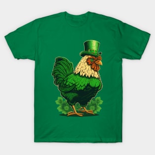 Chicken St. Patrick's Day T-Shirt